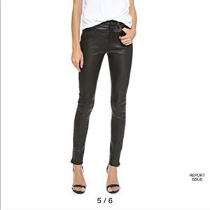JBrand leather Jean style legging